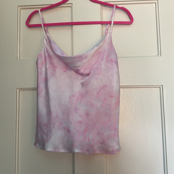 Superdown pink tie dye cami Small - Picture 2 of 3